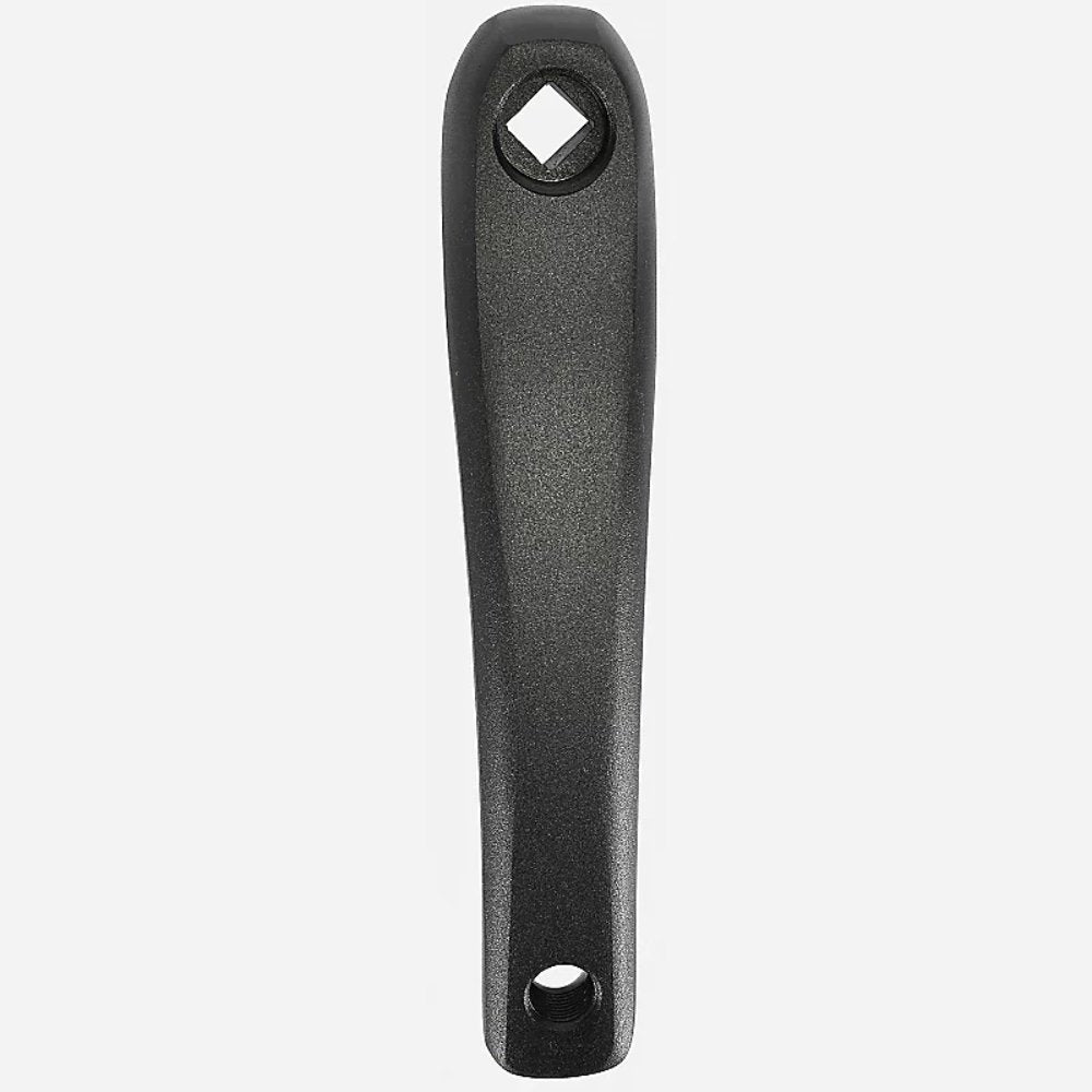MANIVELLE GAUCHE AXE CARRE ALU 170MM NOIRE
