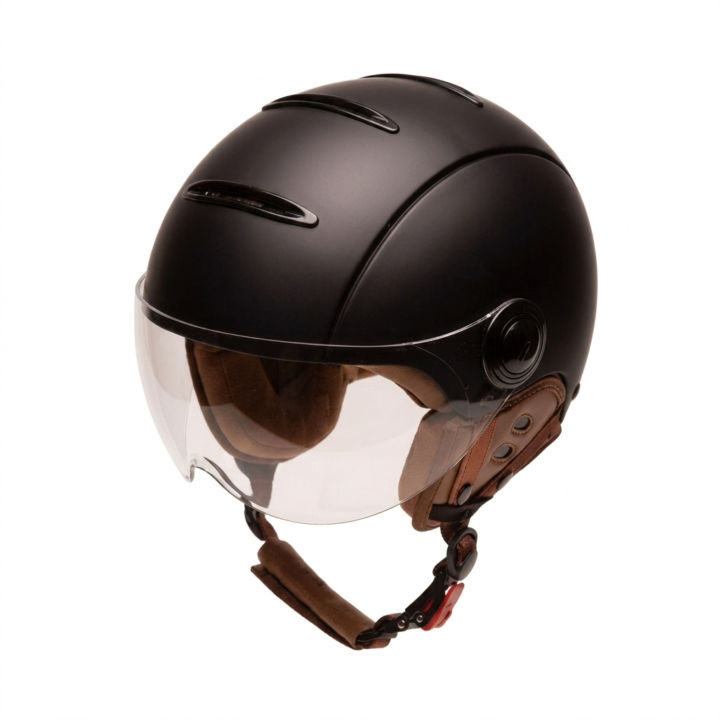 CASQUE TANDEM LIGHT BLACK MAT S/M