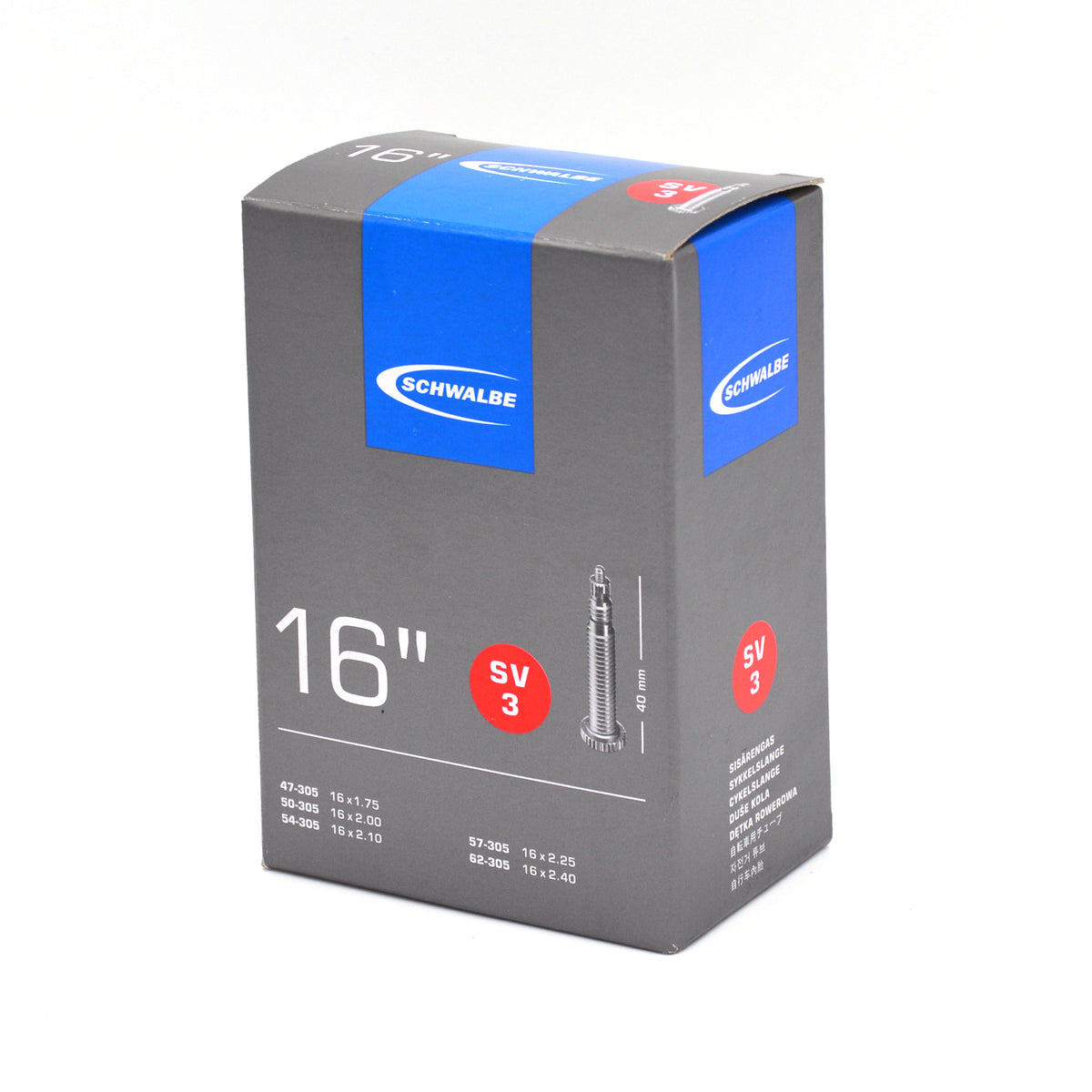 CHAMBRE A AIR SCHWALBE SV3