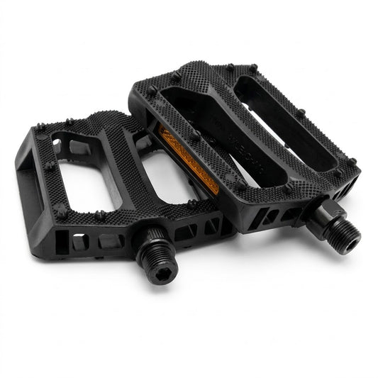 PAIRE PEDALES VTT/CITY 9/16 PLASTIQUE