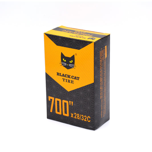 CHAMBRE A AIR 700X28-32C FV 60 MM.BLACK CAT