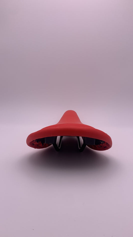 SELLE  RETRO , ROUGE