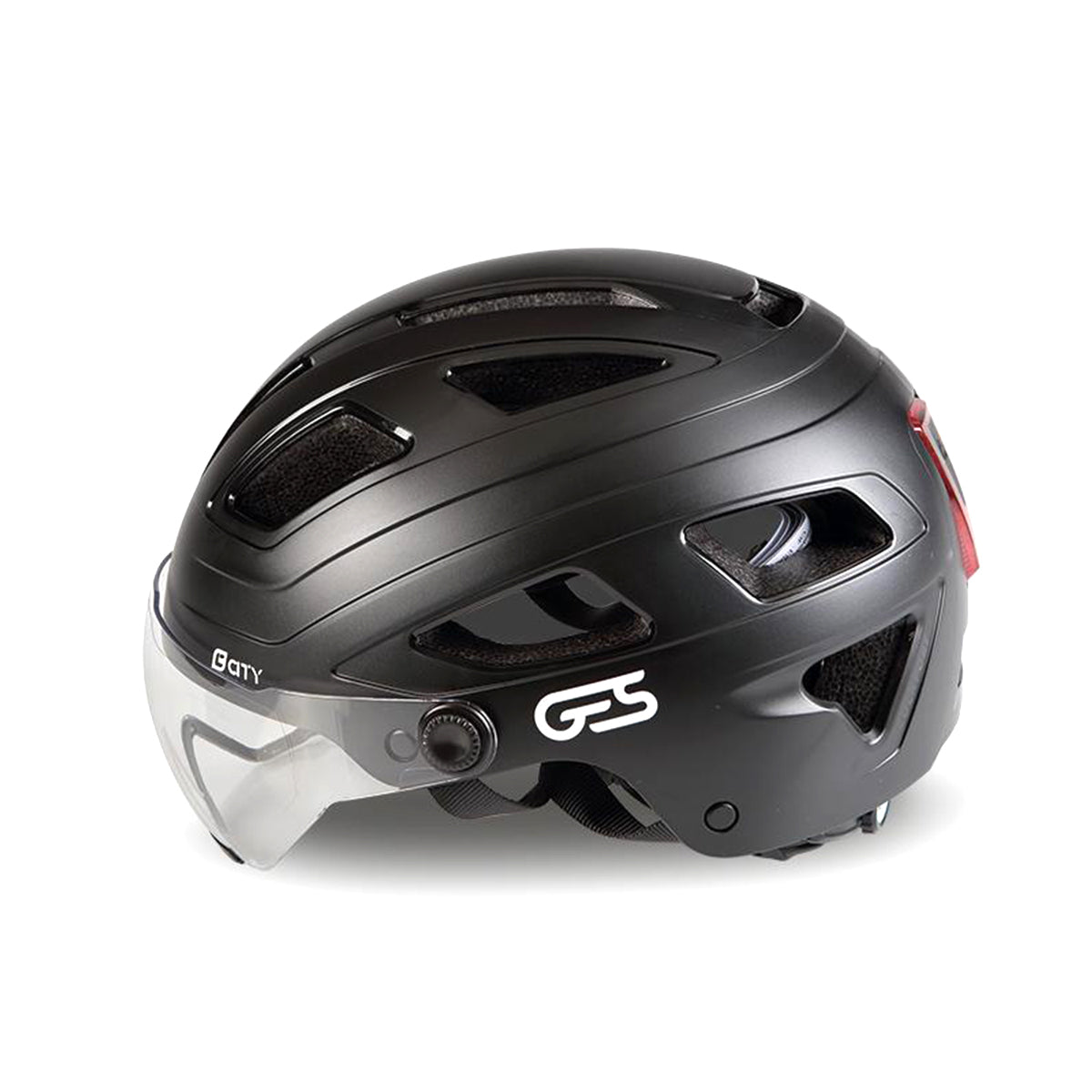 CASQUE CITY VISIERE NOIR M GES