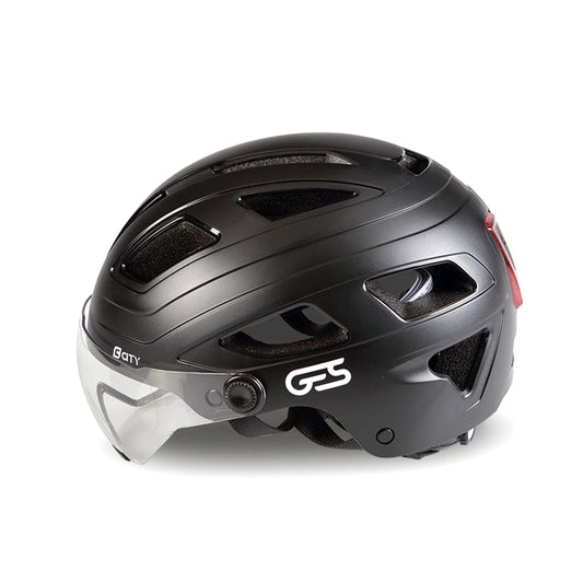 CASQUE CITY VISIERE NOIR M GES