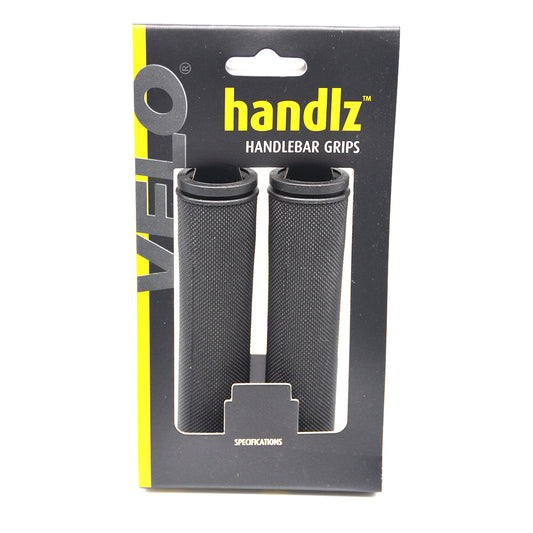PAIRE POIGNEES VELOS 130MM NOIR HANDLZ