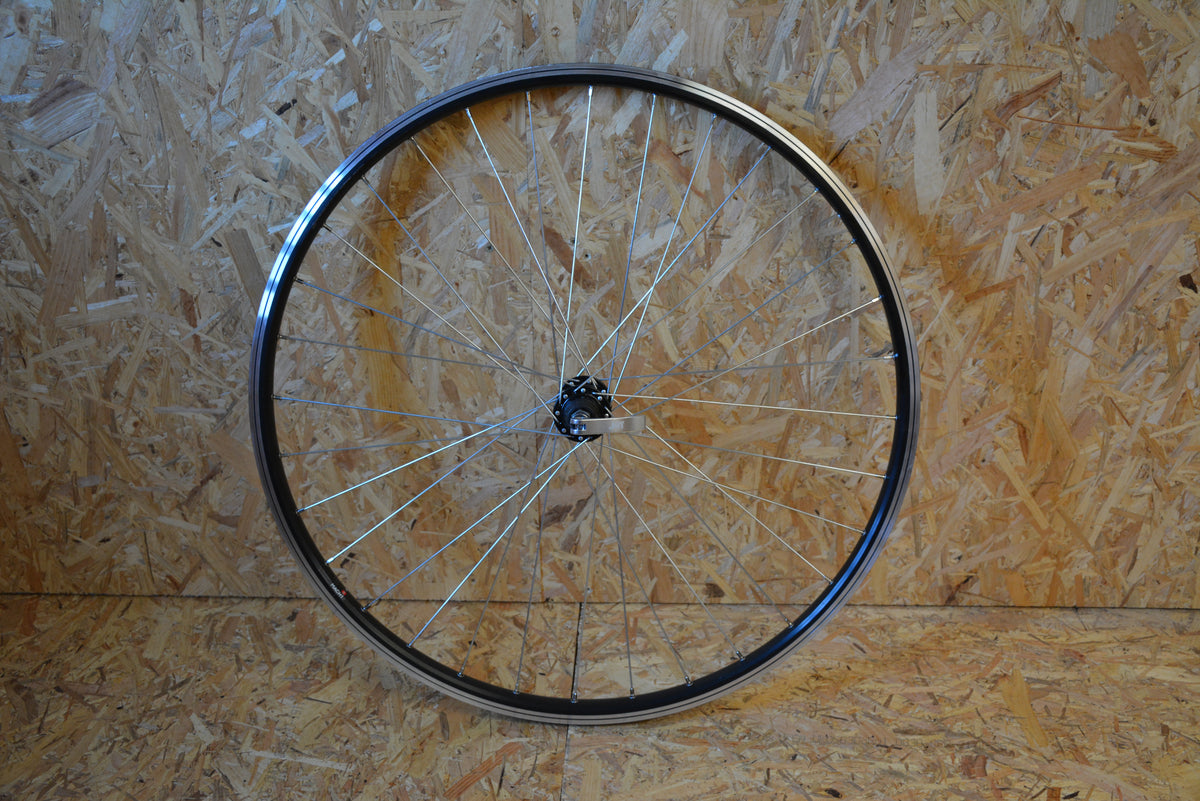 ROUE 28P ARRIERE RL DOUBLE PAROI  AXE CREUX ARGENT