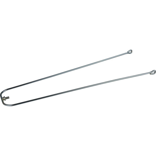 TRINGLE GARDE BOUE 350MM GALVA 28P