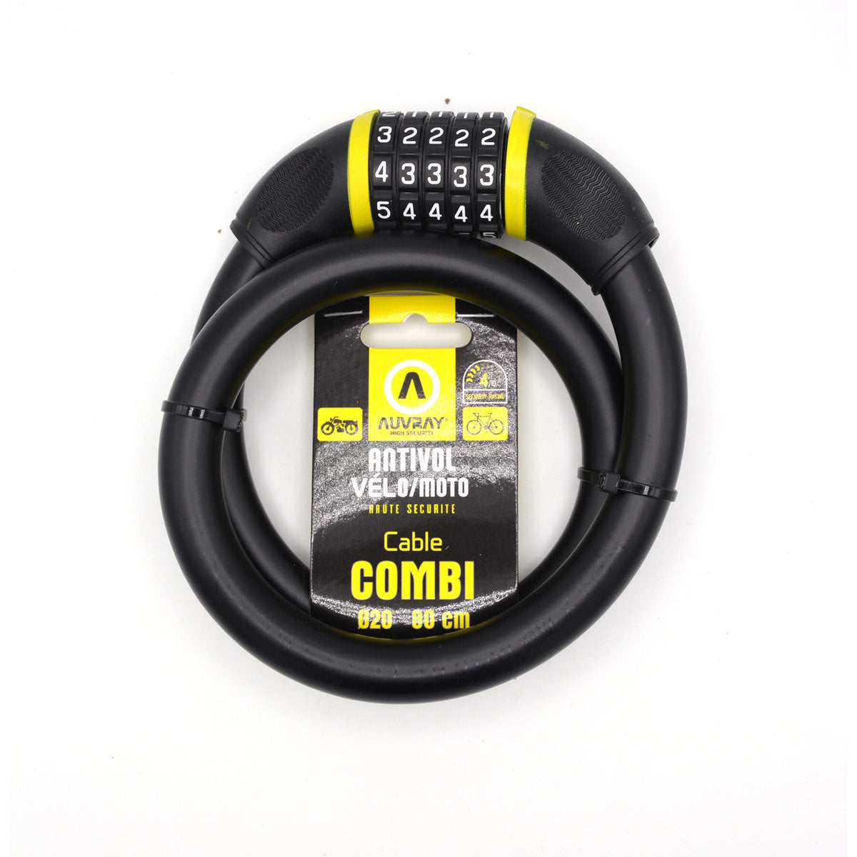 ANTIVOL SPIRALE CODE L150 D15