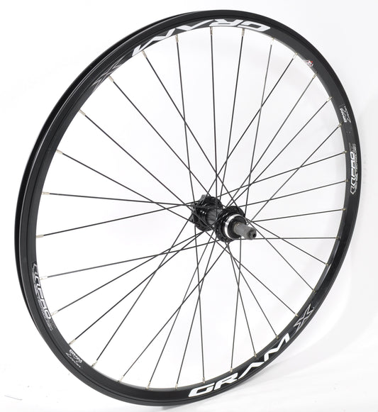 ROUE ARRIERE 26" DOUBLE PAROI DISQUE ROUE LIBRE BL