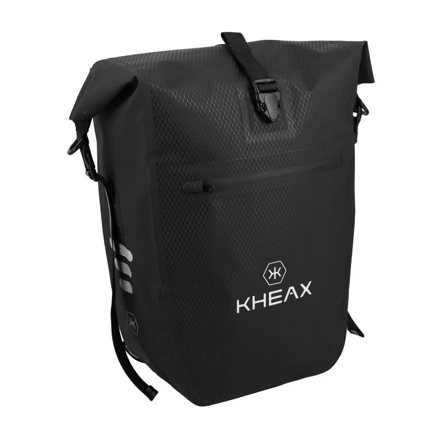 SACOCHE VELO  IZOARD II NOIR ETANCHE 31L  KHEAX